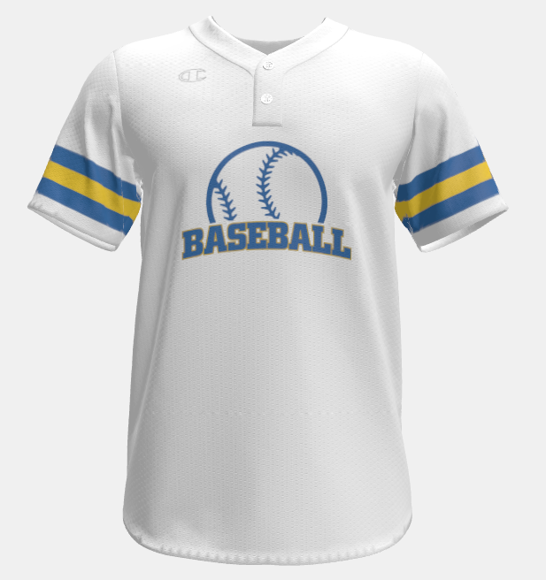 UltraFuse Nano Mesh 2-Button Short Sleeve Baseball Jersey